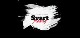 Svart Fredag Försäljning Banner - Gratis Mallar