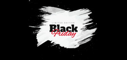 Black Friday Sale Banner - WordPress & WooCommerce Theme