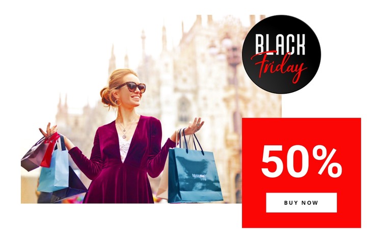 Shop up to 50% off CSS Template