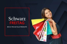 Fantastische Angebote Für Schwarzen Freitag Eine Seite