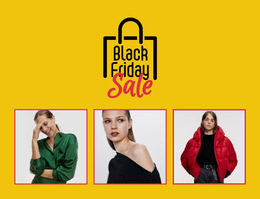 Black Friday Proposition - Best HTML5 Template