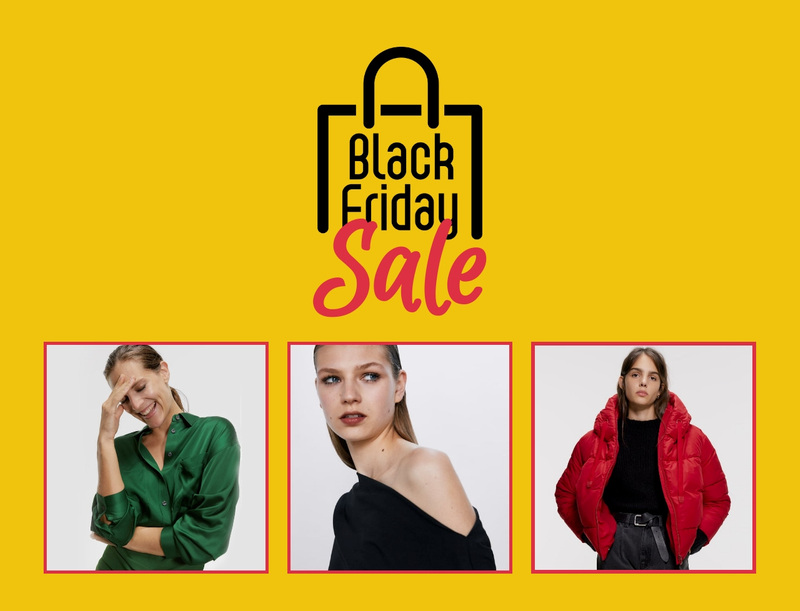 Black friday proposition Squarespace Template Alternative