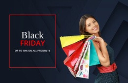 Fantastiska Black Friday -Erbjudanden - HTML Website Maker