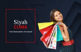 Fantastik Kara Cuma Fırsatları - HTML Website Maker