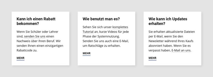 Antworten auf die wichtigsten Fragen HTML Website Builder