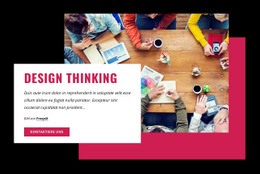 Design Thinking-Kurse – Benutzerfreundliche HTML5-Vorlage