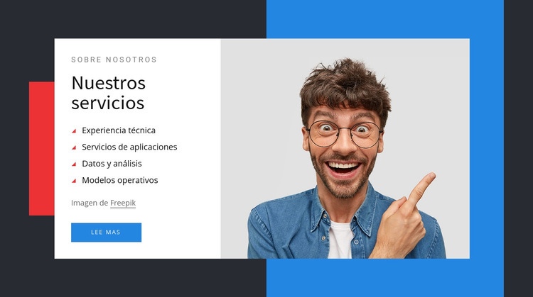 Conocimientos técnicos Plantillas de creación de sitios web