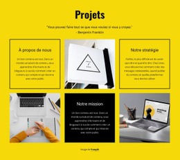 Projets D'Atelier De Conception Conception De Sites Web