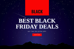 Deals And Sales Online - Simple HTML5 Template