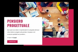 Corsi Di Pensiero Progettuale - Generatore Di Siti Web Personalizzato