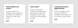 Design Del Sito Pronto All'Uso Per Risposte Alle Domande Principali