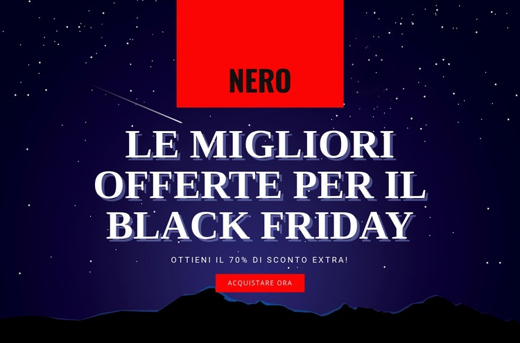 Offerte e saldi online Pagina di destinazione