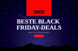 Pagina-HTML Voor Deals En Verkopen Online