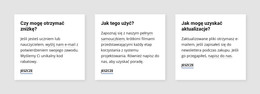 Projekt HTML Dla Odpowiedzi Na Główne Pytania