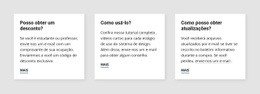 Design De Site Pronto Para Uso Para Respostas Às Questões Principais