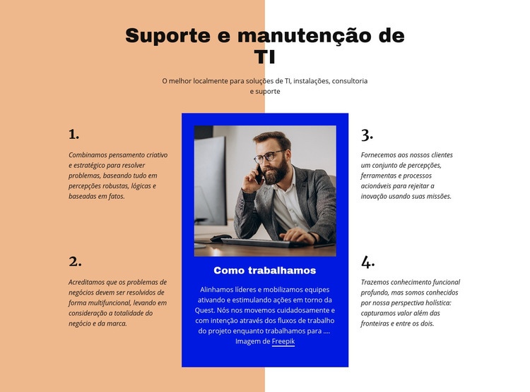 Suporta Design do site