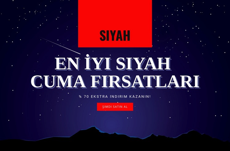 Çevrimiçi fırsatlar ve satışlar Açılış sayfası