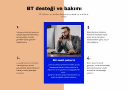 Bilişim Destek - Ücretsiz Web Sitesi Tasarımı