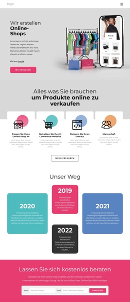 Wir Bauen Läden – Gebrauchsfertiges WordPress-Theme