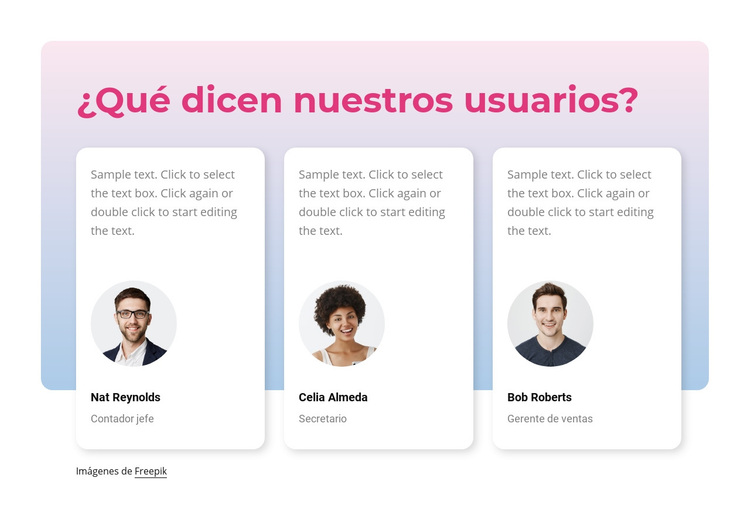 Que dicen nuestros usuarios Tema de WordPress