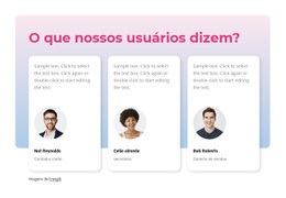 Melhores Práticas Para O Que Nossos Usuários Dizem