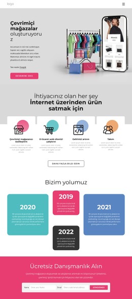 Mağazalar Inşa Ediyoruz Bu Şablonlar