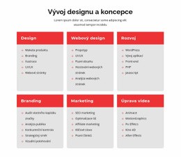 Branding A Web Design – Šablona Webových Stránek Ke Stažení Zdarma