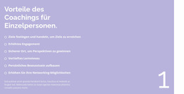 Große Liste – Kostenloses Joomla-Template