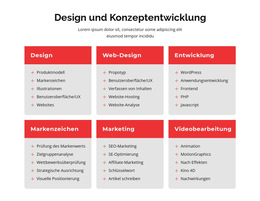 Branding Und Webdesign – Website-Vorlage Kostenlos Herunterladen