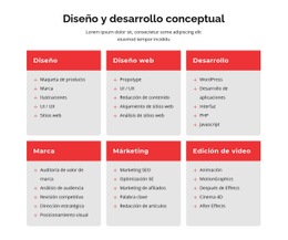 Branding Y Diseño Web - Plantilla Gratuita