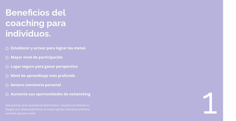 Gran lista Plantilla Joomla