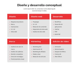 Branding Y Diseño Web - Arrastrar Y Soltar Una Plantilla De Página