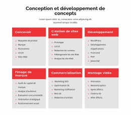 Image De Marque Et Conception De Sites Web - Website Creator HTML