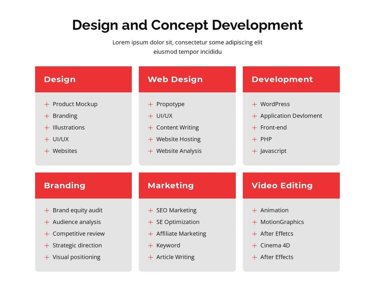 Branding and web design Homepage Design