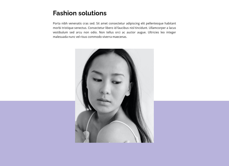 Comments from fashion critics HTML5 Template