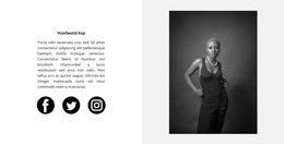 Grote Sociale Pictogrammen - Prachtig WordPress-Thema