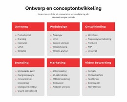 Branding En Webdesign - Modern Siteontwerp