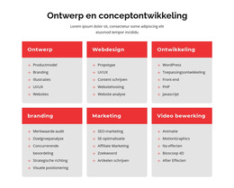 Branding En Webdesign - Websitesjabloon Gratis Downloaden