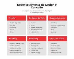 Branding E Web Design - Design Moderno Do Site