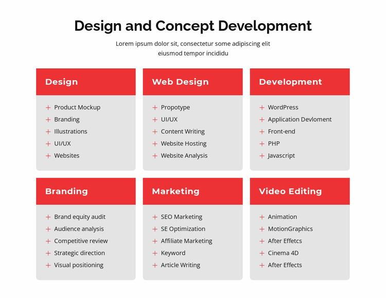 Branding and web design Website Mockup