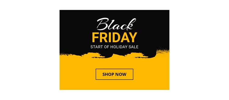 Black Friday prices on home items CSS Template