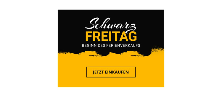 Black Friday Preise für Haushaltsgegenstände HTML-Vorlage