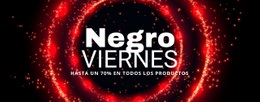 Precios Del Black Friday En Tecnología Página De Aterrizaje De Aplicaciones