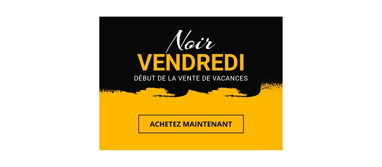 Prix du Black Friday sur les articles pour la maison Modèles de constructeur de sites Web