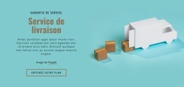 Nos Services De Livraison - Créer Une Maquette De Page Web