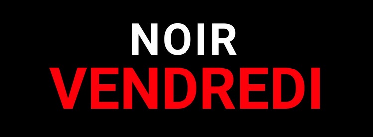 Vente de technologie du vendredi noir Modèle d'une page