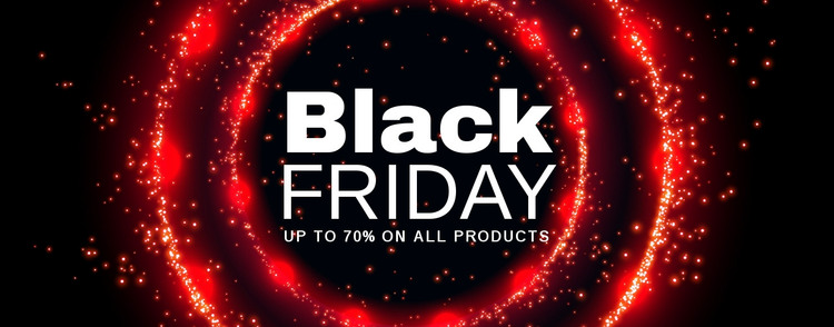 Black Friday prices on tech Homepage Design