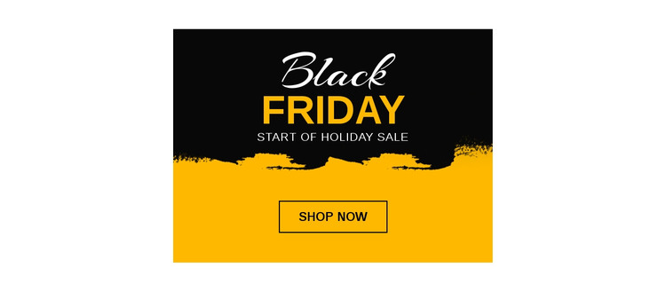 Black Friday prices on home items Homepage Design