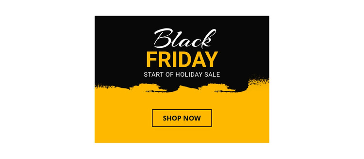 Black Friday prices on home items HTML Template