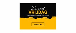 Premium Website-Ontwerp Voor Black Friday-Prijzen Voor Thuisartikelen